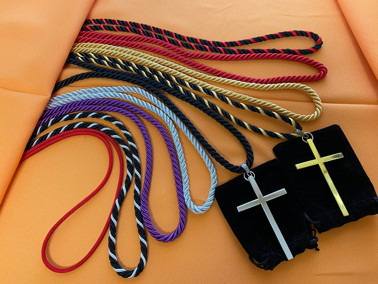 Cross & Twisted Cord