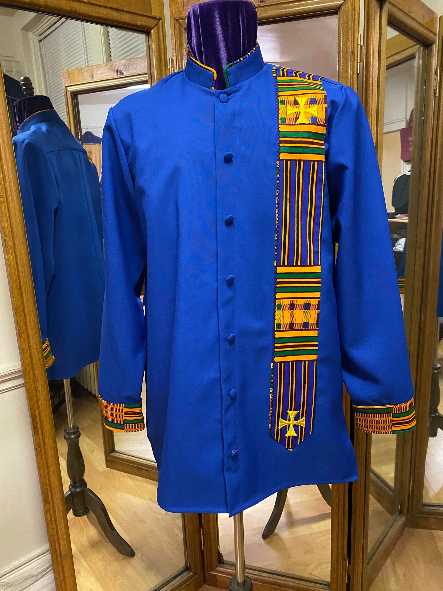 Preachin' Paul with Kente Accents  [P37]