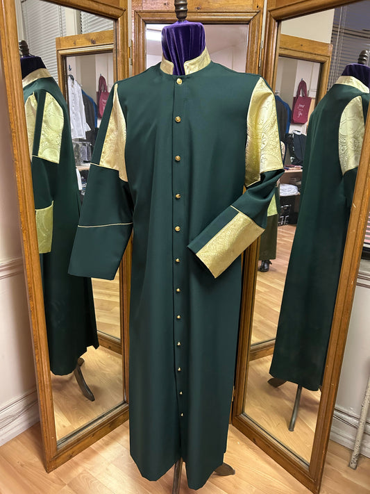 P12.  Rapid Robe Brocade on Cuff & Collar (Size L) - SALE!